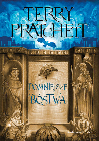Pomniejsze bóstwa Terry Pratchett - okladka książki