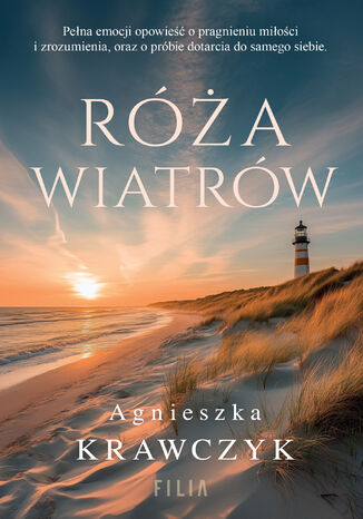 Przylądek wichrów (Tom 2). Róża wiatrów Agnieszka Krawczyk - okladka książki