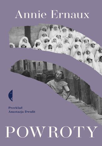 Powroty Annie Ernaux - okladka książki