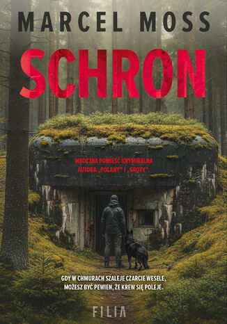 Schron Marcel Moss - okladka książki