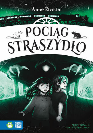 Pociąg Straszydło Anne Elvedal - okladka książki