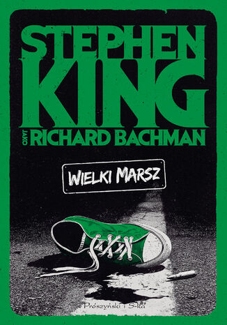 Wielki marsz Stephen King - okladka książki