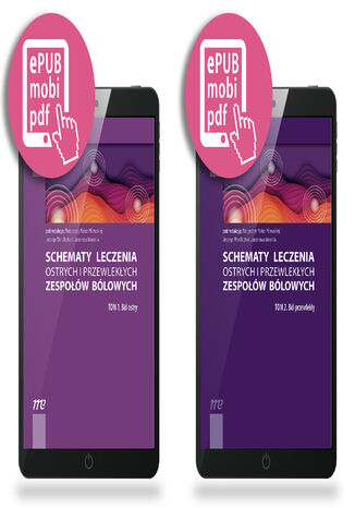 Schematy leczenia ostrych i przewlekłych zespołów bólowych. Tom 1-2 Małgorzata Malec-Milewska, Jerzy Wordliczek, Jarosław Woroń - okladka książki