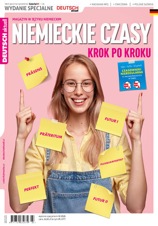 Deutsch Aktuell NIEMIECKIE CZASY KROK PO KROKU Colorful Media - okladka książki