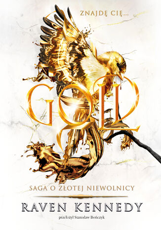 Gold Raven Kennedy - okladka książki