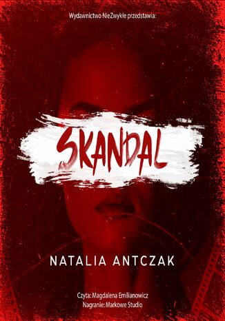 Skandal Natalia Antczak - okladka książki