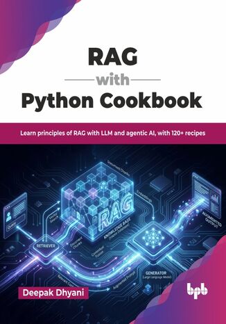 RAG with Python Cookbook Deepak Dhyani - okladka książki