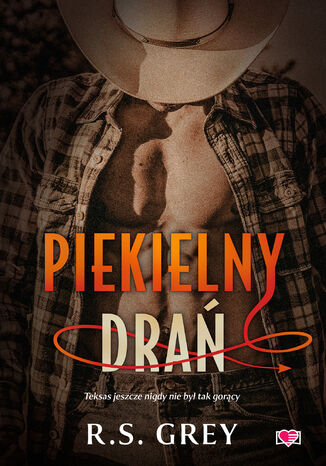 Piekielny drań R. S. Grey - okladka książki