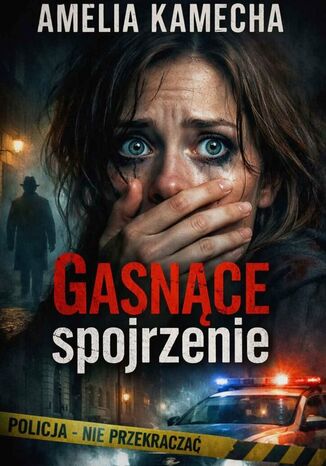 Gasnące spojrzenie Amelia Kamecha - okladka książki