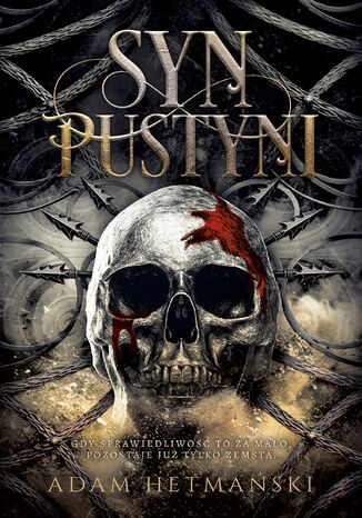 Syn pustyni Adam Hertmański - okladka książki