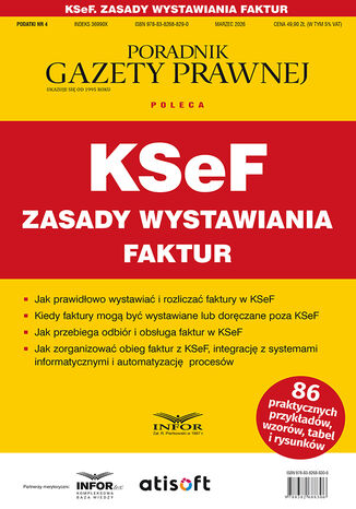 KSeF w biurze rachunkowym wyd.2 Patrycja Kubiesa - okladka książki