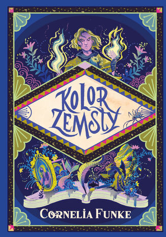 Kolor zemsty Cornelia Funke - okladka książki