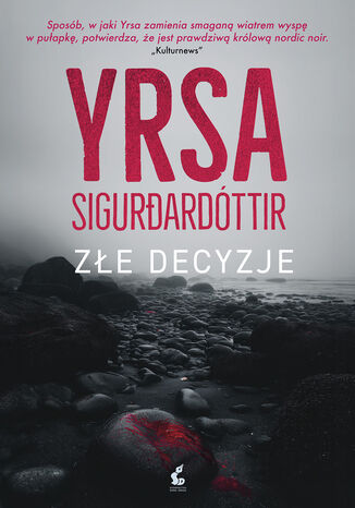 Złe decyzje Yrsa Sigurardóttir - okladka książki