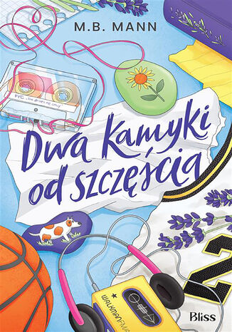 Dwa kamyki od szczęścia M.B. Mann - okladka książki