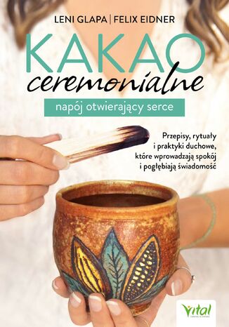 Kakao ceremonialne Leni Glapa - okladka książki