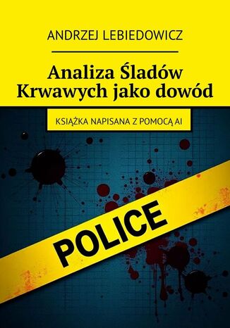 Analiza Śladów Krwawych jako dowód Andrzej Lebiedowicz - okladka książki