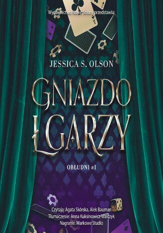 Gniazdo łgarzy Jessica S. Olson - okladka książki