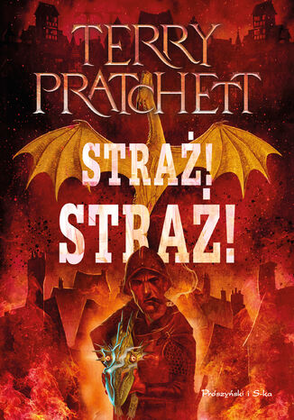 Straż! Straż! Terry Pratchett - okladka książki