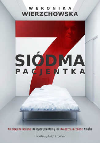 Siódma pacjentka Weronika Wierzchowska - okladka książki