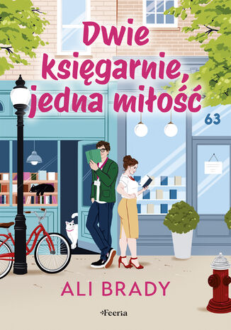 Dwie księgarnie, jedna miłość Ali Brady - okladka książki