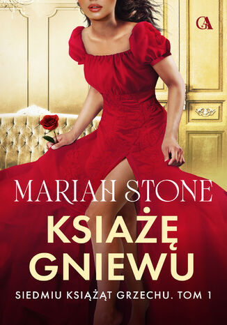 Książę Gniewu Mariah Stone - okladka książki
