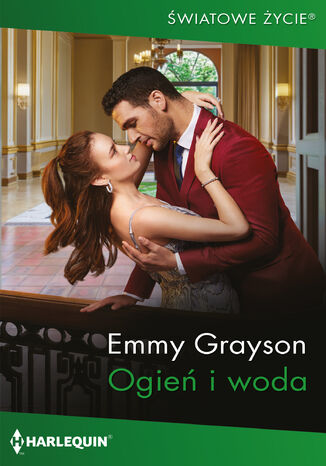 Ogień i woda Emmy Grayson - okladka książki