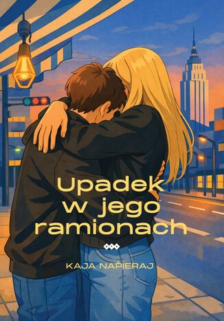 Upadek w jego ramionach Kaja Napieraj - okladka książki