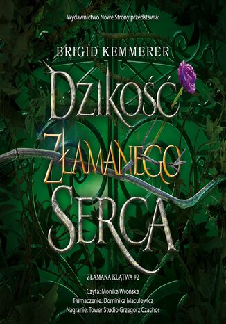Dzikość złamanego serca Brigid Kemmerer - okladka książki