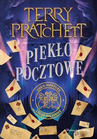 Piekło pocztowe Terry Pratchett - okladka książki