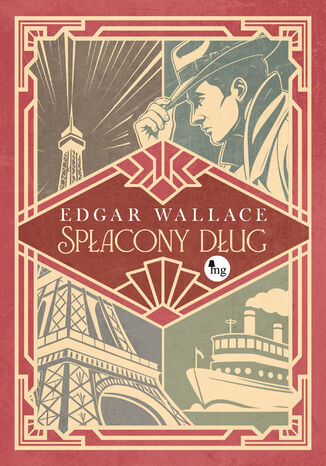 Spłacony dług Edgar Wallace - okladka książki