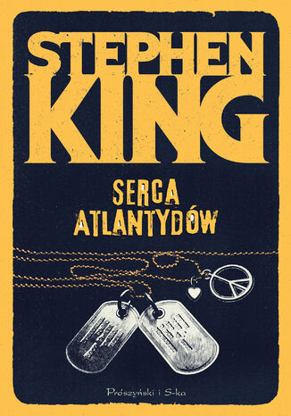 Serca Atlantydów Stephen King - okladka książki