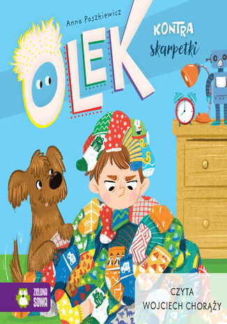 Olek kontra skarpetki Anna Paszkiewicz - okladka książki