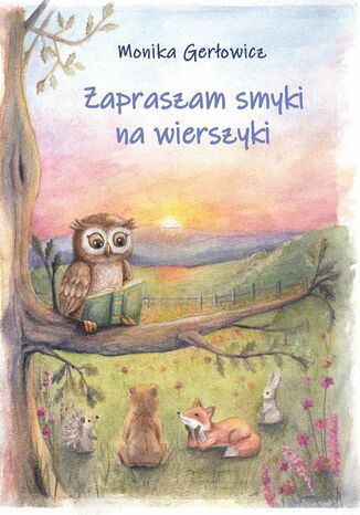 Zapraszam smyki na wierszyki Monika Gerłowicz - okladka książki