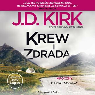 Krew i zdrada J.D. Kirk - okladka książki