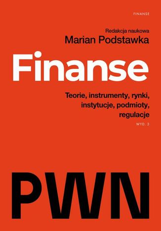 Finanse Marian Podstawka - okladka książki