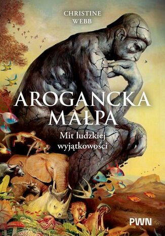 Arogancka małpa Christine Webb - okladka książki