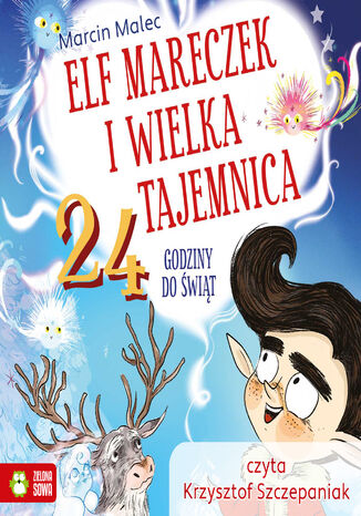 Elf Mareczek. Elf Mareczek i wielka tajemnica. 24 godziny do Świąt Marcin Malec - okladka książki