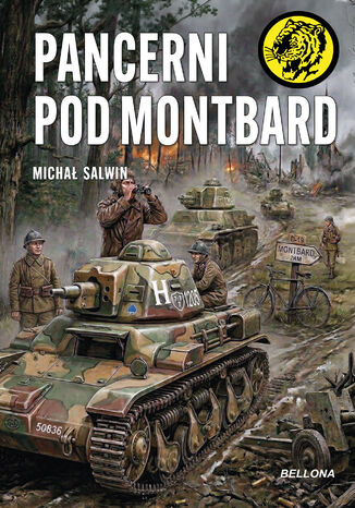 Pancerni pod Montbard. nr 131 Michał Salwin - okladka książki