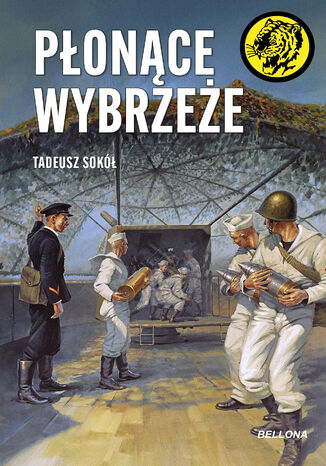 Płonące wybrzeże. nr 138 Tadeusz Sokół - okladka książki