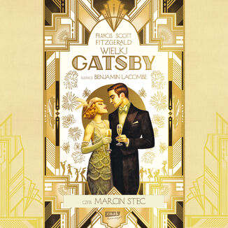 Wielki Gatsby Benjamin Lacombe, Francis Scott Fitzgerald - okladka książki