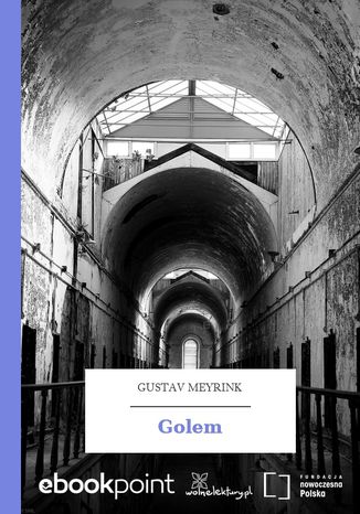 Golem Gustav Meyrink - okladka książki