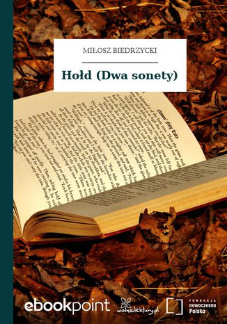 Hołd (Dwa sonety) Miłosz Biedrzycki - okladka książki