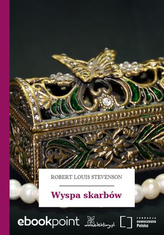 Wyspa skarbów Robert Louis Stevenson - okladka książki