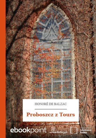Proboszcz z Tours Honoré de Balzac - okladka książki
