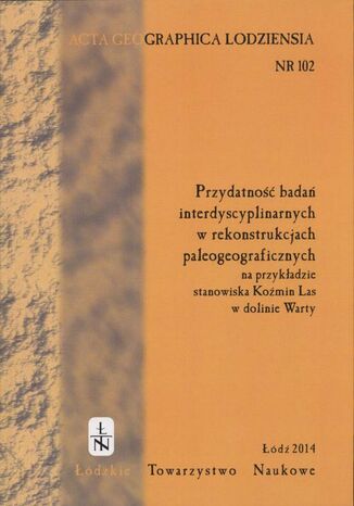 Acta Geographica Lodziensia t. 102/2014 Praca zbiorowa - okladka książki