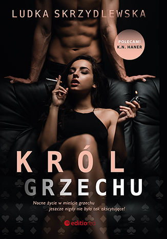 Król grzechu Ludka Skrzydlewska - okladka książki