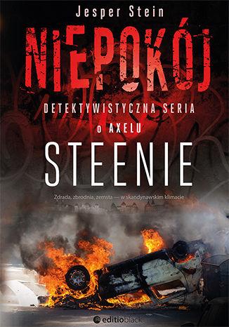 Niepokój. Detektywistyczna seria o Axelu Steenie Jesper Stein - okladka książki
