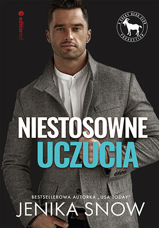 Niestosowne uczucia Jenika Snow - okladka książki