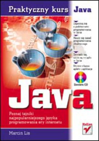 Praktyczny kurs Java Marcin Lis - okladka książki