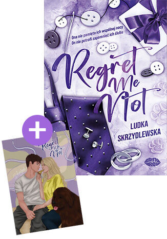 Regret Me Not. Książka z autografem i ARTEM Ludka Skrzydlewska - okladka książki